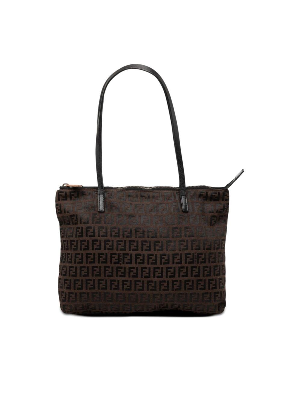 Fendi Zucchino Canvas Tote Pre-Loved #299915F43B
